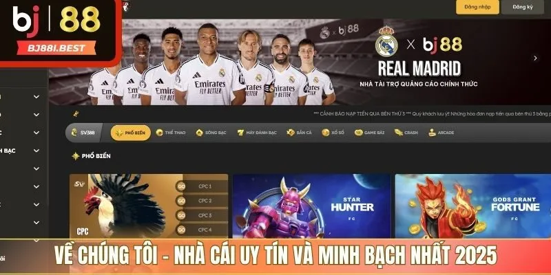 BJ88 sở hữu kho game cực đa dạng kèm theo khuyến mãi khủng