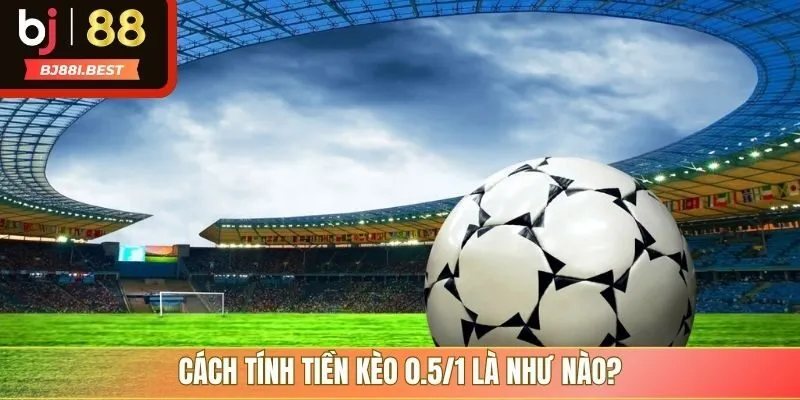 Cách tính tiền kèo 0.5/1 là như nào?